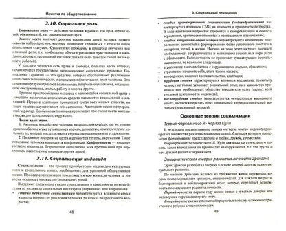 Памятка по обществознанию: 10-11 classes .