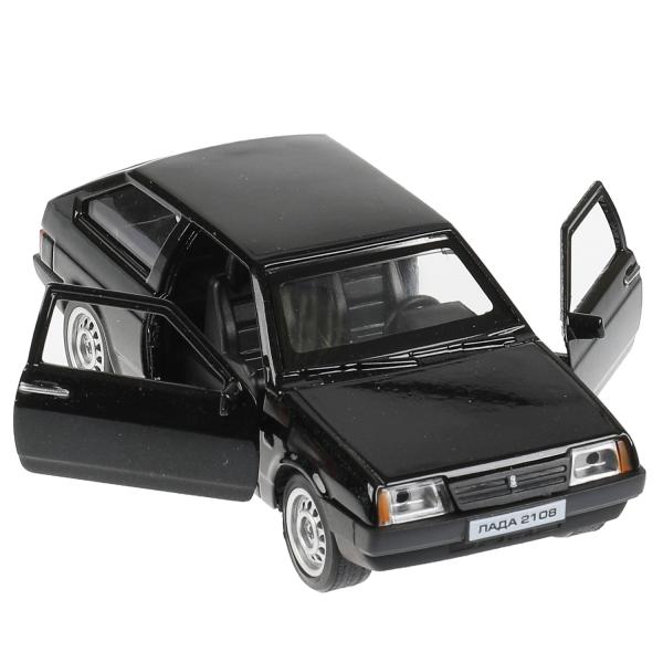Machine en métal LADA -2108 "СПУТНИК", 11,7 cm, double, sac, in., noir, cor. Parc technologique dans le cor.2*36шт
