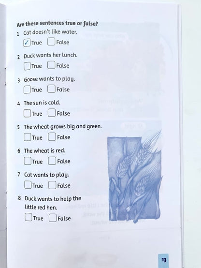 1 P.1 The Little Red Hen (Маленькая красная курица)