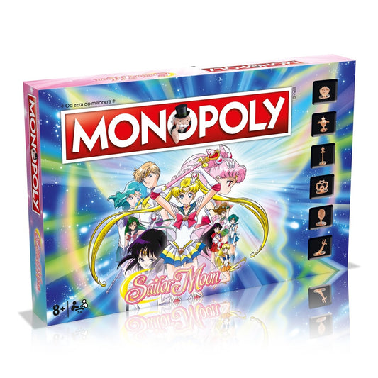 Hasbro Hast. игра "Монополия Sailor Moon" (Сейлор Мун) англ. язык арт.36177