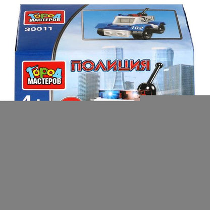Конструктор полицейская машина, 21дет. Город мастеров в кор.2*120шт