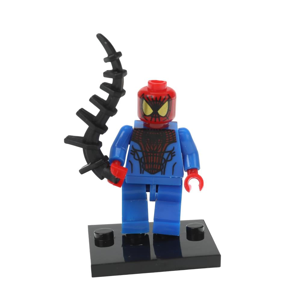 Figurines de construction en cuir + super héros -6 pièces Maîtres d'État en cor.2*96 pièces