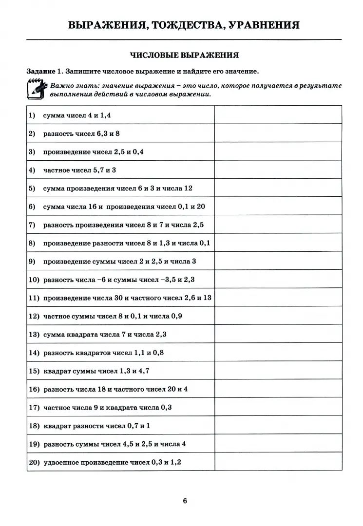 Алгебра. 7 кл. Базовый уровень. Тетрадь-тренажер: Учебное пособие