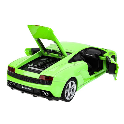 Machine en métal pour voiture lamborghini gallardo lp 560-4, 18 cm, double, sac de transport technologique dans la couleur 2*6 pouces