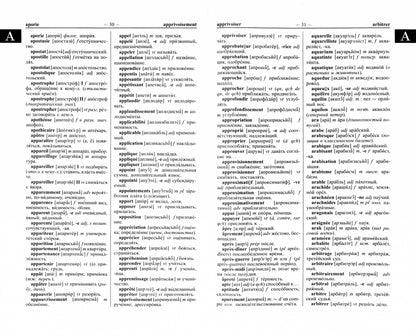 La somme souveraine franco-russe russko-française 125 000 slov et la transcription linguistique