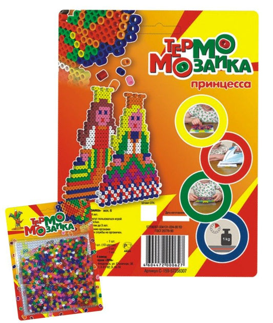 Игра " Термомозаика" Принцесса"               220х170х25 шт               370х340х340-коробка