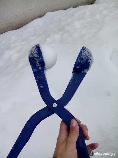 Снежкодел большой (36 см) цвета в ассорт. (снежколеп) /42