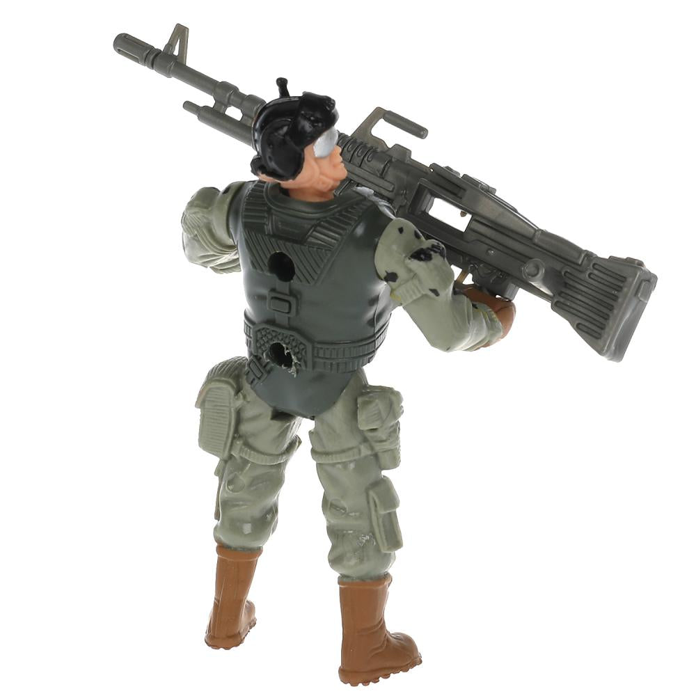 Un soldat avec un emballage et un blister vert, 26,5*22*6 cm, VEМЕСТЕ dans la couleur 2*72 pouces