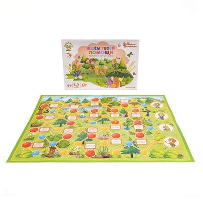 Игра настольная ходилка "Ждем твоей помощи"