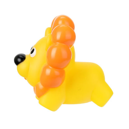 Игрушка пластизоль для ванны лев, в сетке КАПИТОШКА в кор.2*144шт