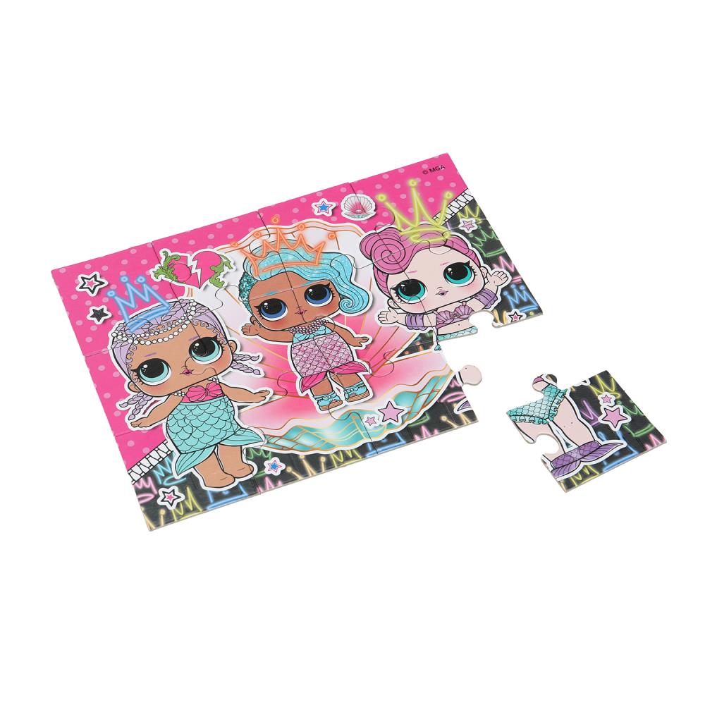 MDR. Пазлы в коробке 12 макси деталей. 90х65х25 mm. Умные игры в кор.256шт