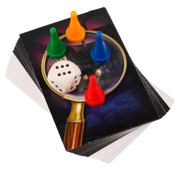 Cludomanie. Настольная игра-ходилка квадрат. 40 cartes. 250х250х55mm. Умные игры в кор.10шт