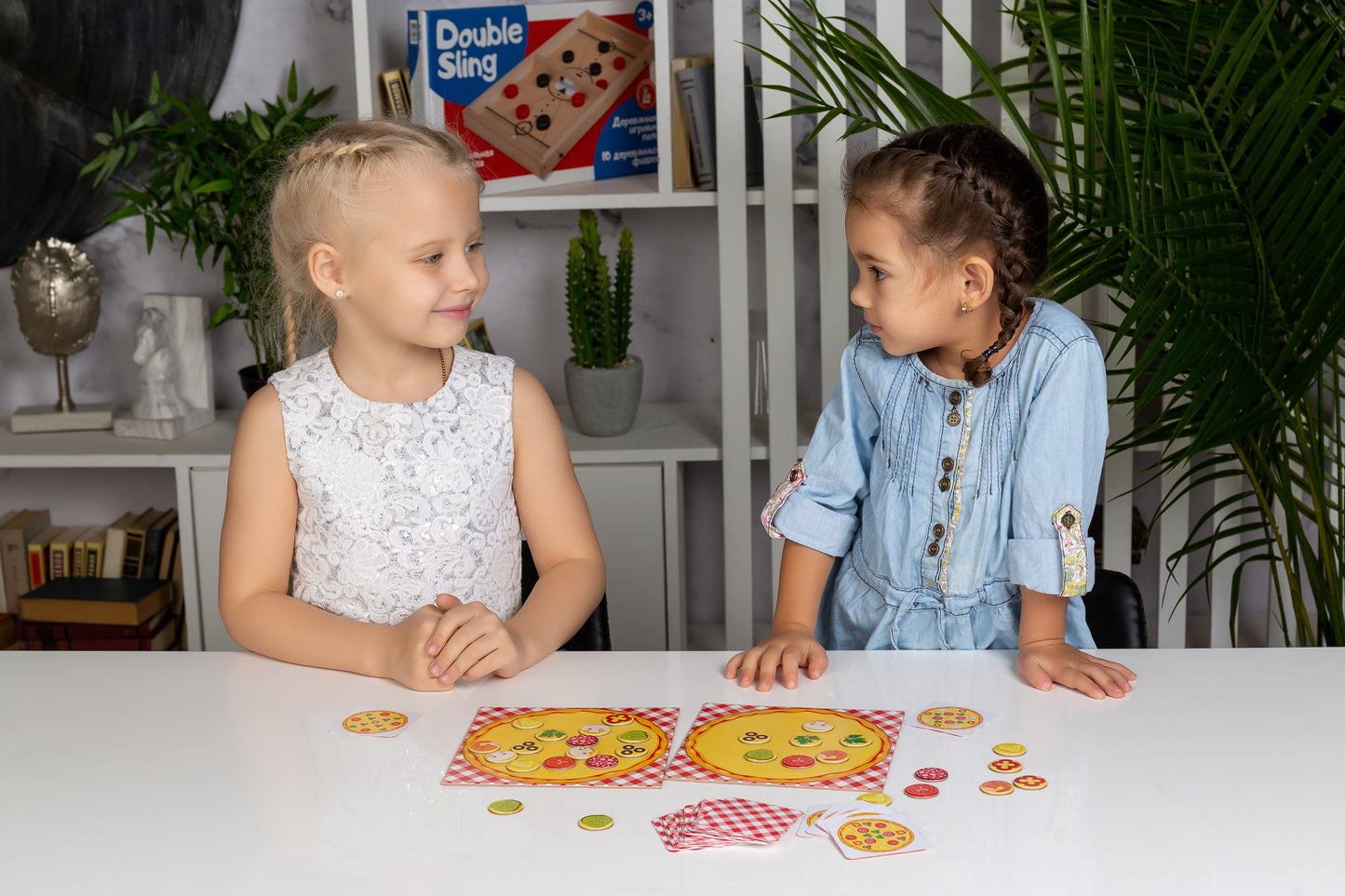 Игра настольная "Pizza Party" Baby Toys в кор.14шт
