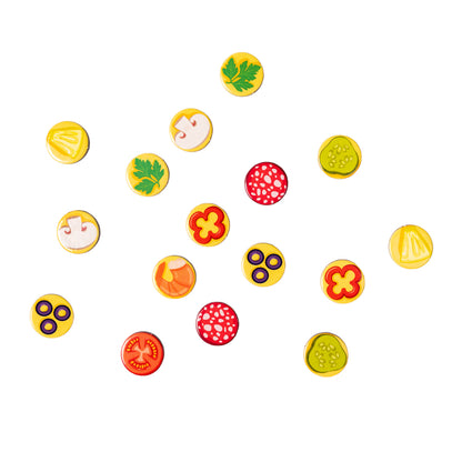 Игра настольная "Pizza Party" Baby Toys в кор.14шт