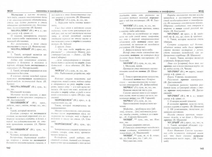 Словарь омонимов, омоформ и омографов русского языка. Новые словари. Гребенева Ю.Н.