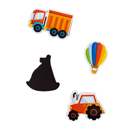 Магниты "Транспорт". Серия Магнитные истории (европодвес)