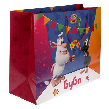 Пакет подарочный глянцевый БУБА xxl, 40*49*19 см ЧУДО ПРАЗДНИК в кор.100шт