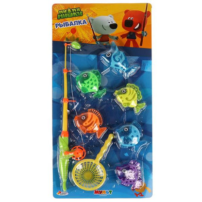 Игра рыбалка МИМИМИШКИ, цвет в ассорт. на карт. (русс. уп.) 53*25,5*4,5см Играем вместе в кор.2*24шт