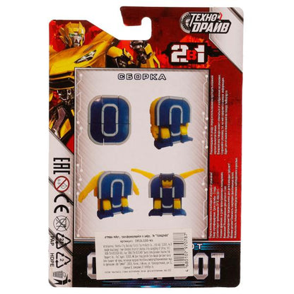 Transformateur de robot superbot en cishar 0, blister 17,5*12*2,5cm, ТЕХНОДРАЙВ en cor.180шт