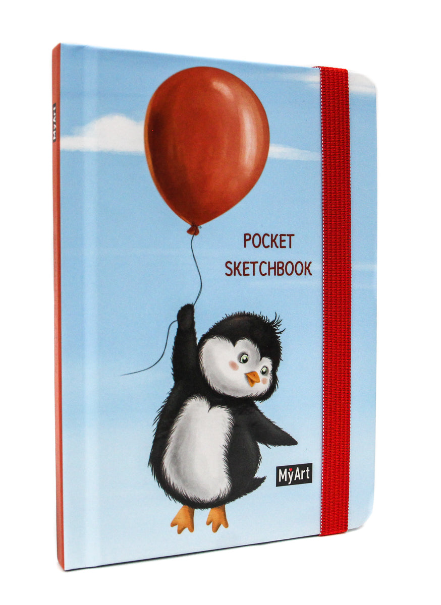 MyArt. Pocket СКЕТЧБУК. ПИНГВИНЁНОК