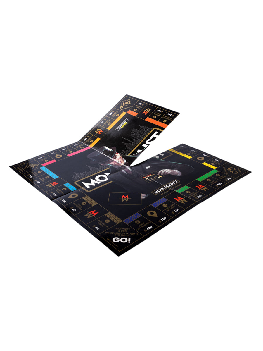 Le jeu économique "Monopoliste. Black Edition" avec le terminal pour la carte Tom Toyer