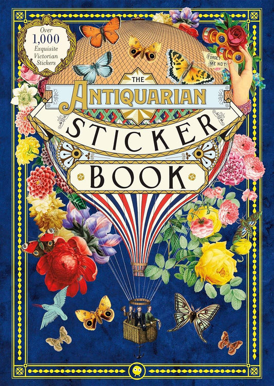 The Antiquarian Sticker Book (Odd Dot) Антикварный стикербук (Одд Дот) /Книги на английском язык