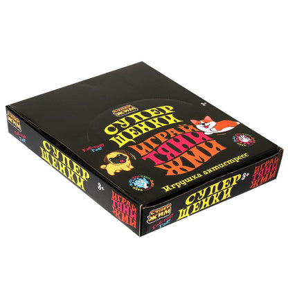 Super Jim. Игрушка-antistress "Собачка" 9*4,5см, affiché jusqu'à-12шт в кор.6уп. art.JD0783-RU