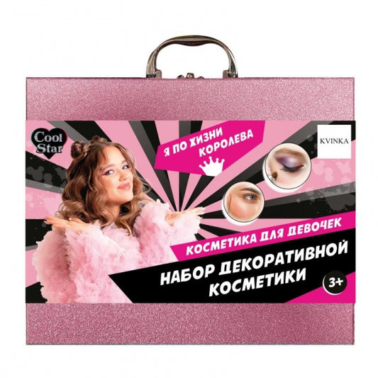 Косметика ДЛЯ ДЕВОЧЕК KVINKA тени для век, румяна Cool Star в кор.20шт