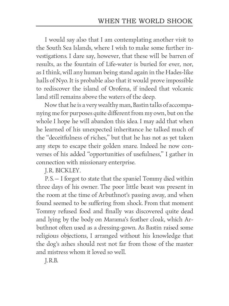 When the World Shook = Когда мир встряхнулся: на англ.яз