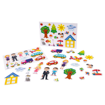 Магниты "Мои первые магниты". Серия Магнитные истории (европодвес)