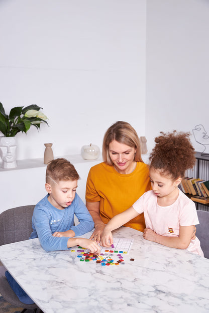 Игра настольная Судоку с деревянными фишками "Два в одном, цифры"