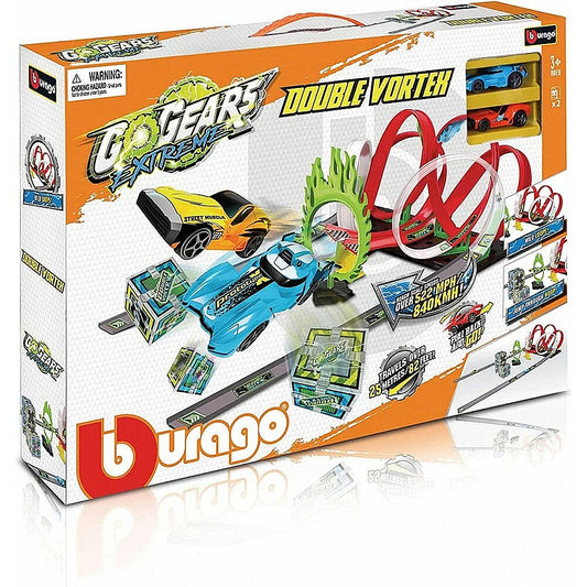 BBurago. Гоночный трек "Go Gears" экстримальный двойной вихрь арт.18-30532