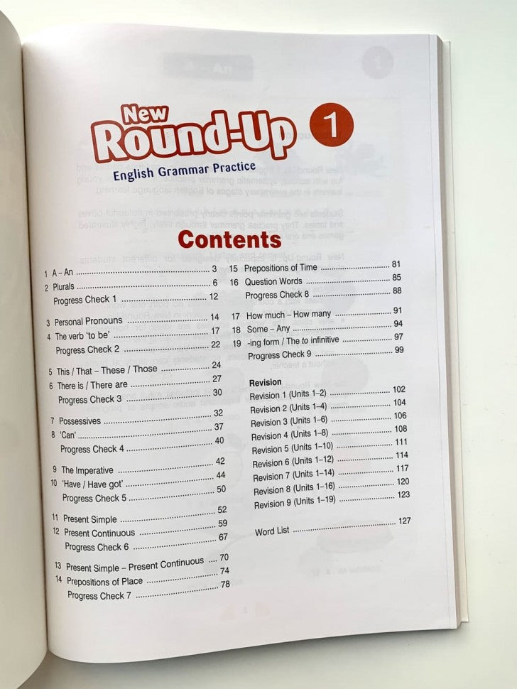 Nouveau Round-Up 1 Grammar Practice SBk + CD-ROM