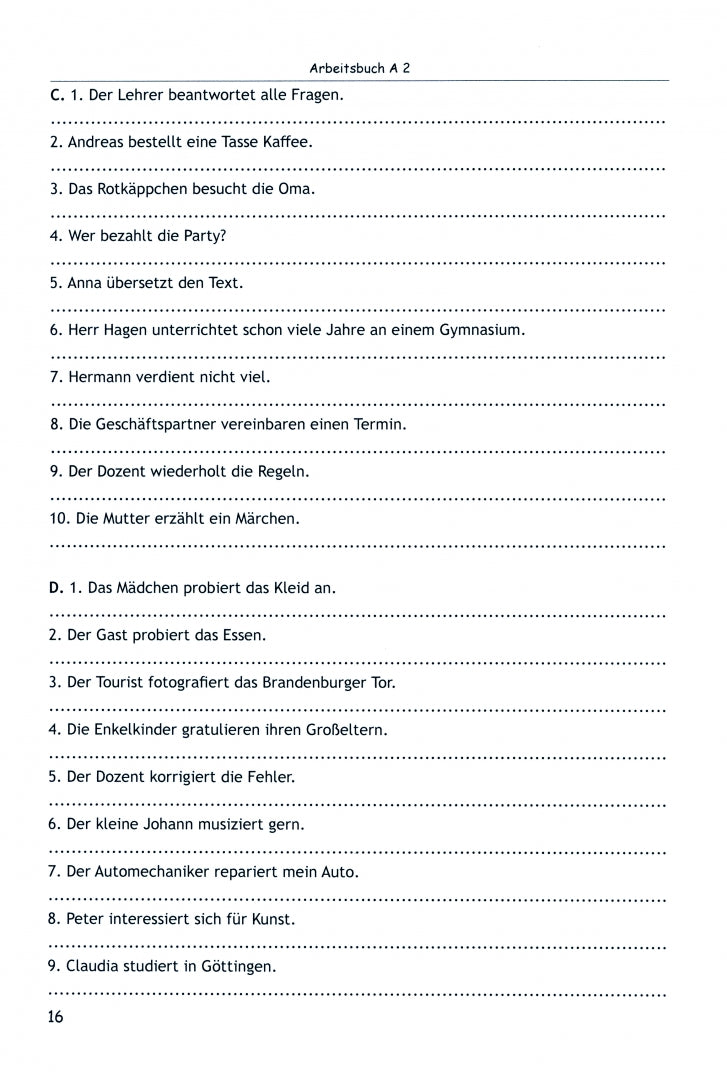 IM KLARTEXT А2: Рабочая тетрадь