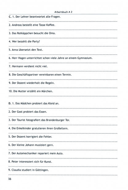 IM KLARTEXT А2: Рабочая тетрадь