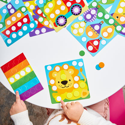 Игра развивающая Разноцветные кружочки "Большое путешествие", серия Учись, играя