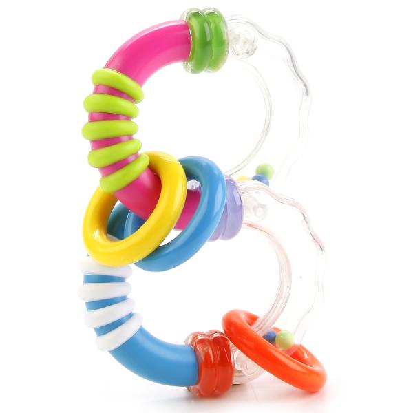 ПОГРЕМУШКА "УМКА" ВОСЬМЕРКА" РАЗВИВАЮЩАЯ, НА БЛИСТЕРЕ (РУСС. УП.) в кор.24шт