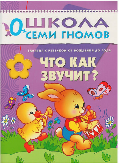 Школа Семи Гномов 0-1 год. Полный годовой курс (12 книг с картонной вкладкой).