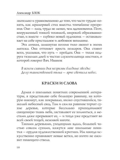 Краски и слова: сборинк критических статей