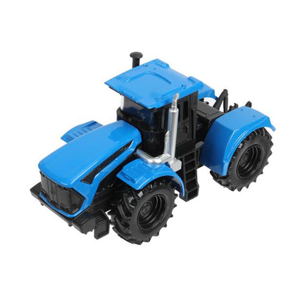 Машина металл ТРАКТОР кировец к7 13 см, инерц,синий, кор. Parc technologique dans le cor.2*32шт