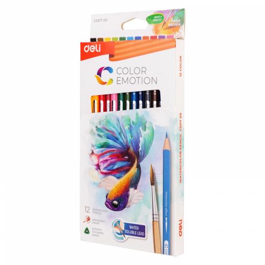 Карандаши 12цв аквар. Couleur émotion lèvres (EC00700)
