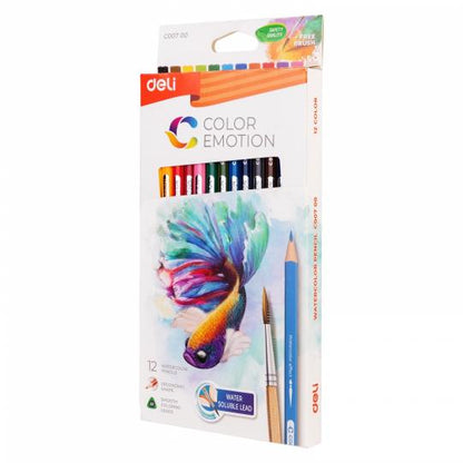 Карандаши 12цв аквар. Couleur émotion lèvres (EC00700)