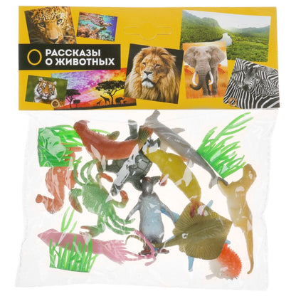 Игрушка пластизоль Играем Вместе вод. обитат 2" асс. 12 шт, в пак с хэд. (русс. уп.) в кор.2*180шт