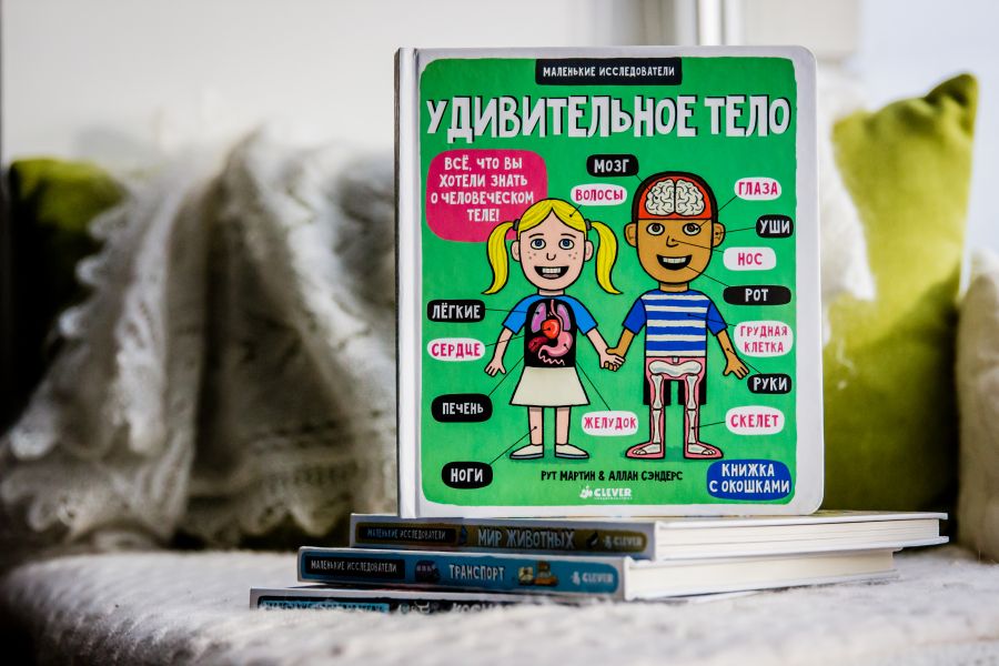 ГКМ. Маленькие исследователи (книжки с клапанами). Удивительное тело