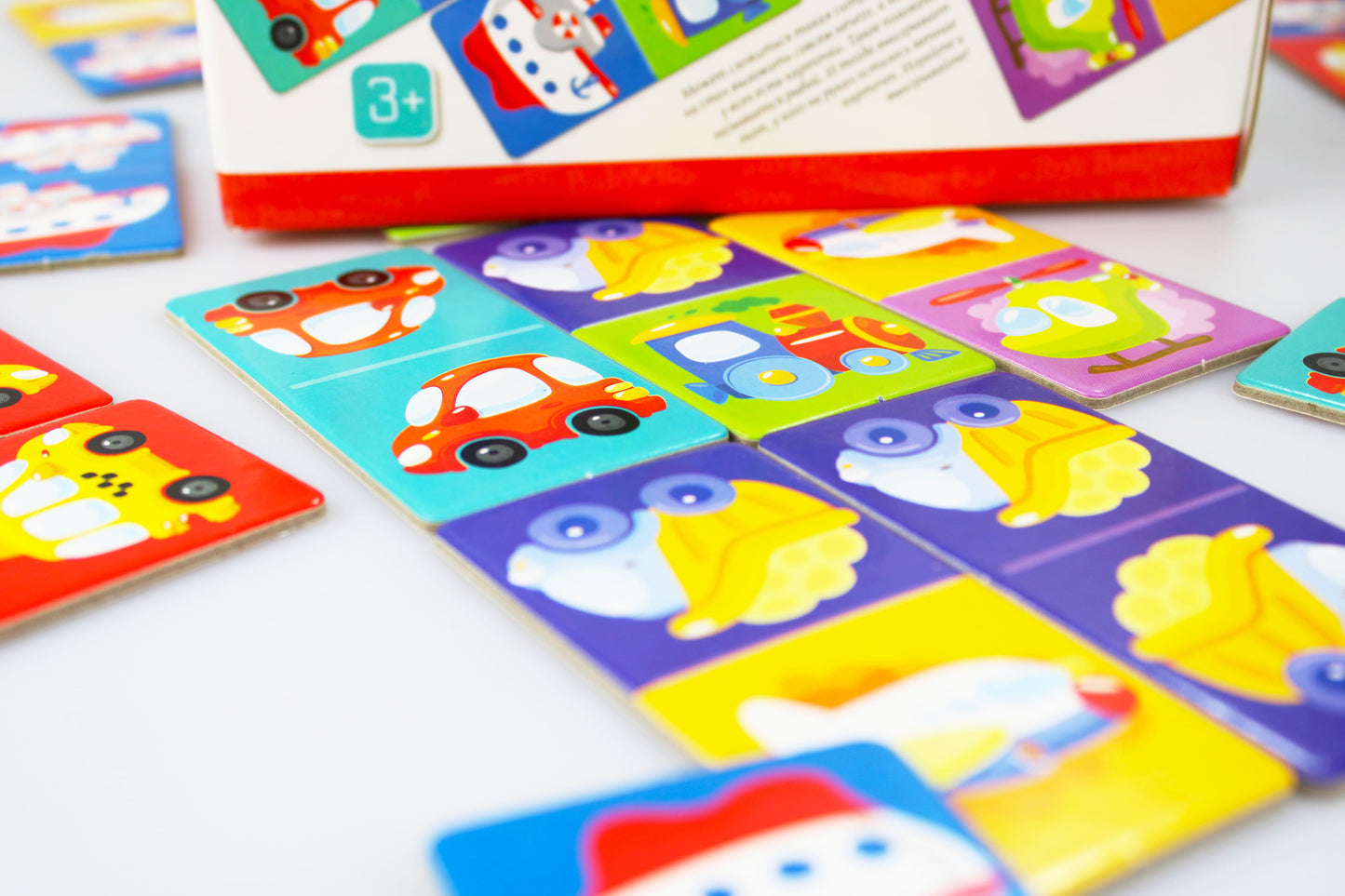 ДОМИНО "ТРАНСПОРТ" ВABY TOYS в кор.10шт