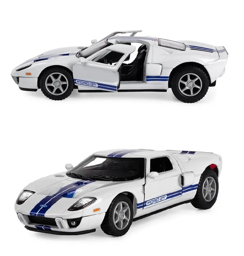 Kinsmart. Модель арт.KT5092/1 "Ford GT 2006" 1:36 (белая) инерц.