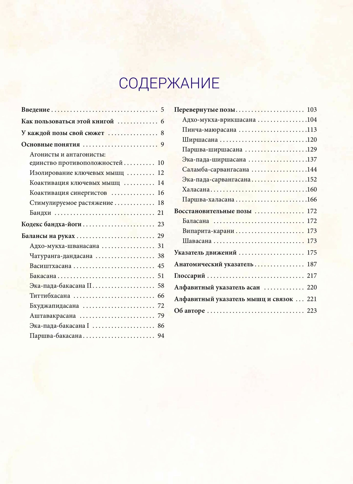 Анатомия балансов на руках и перевернутых поз