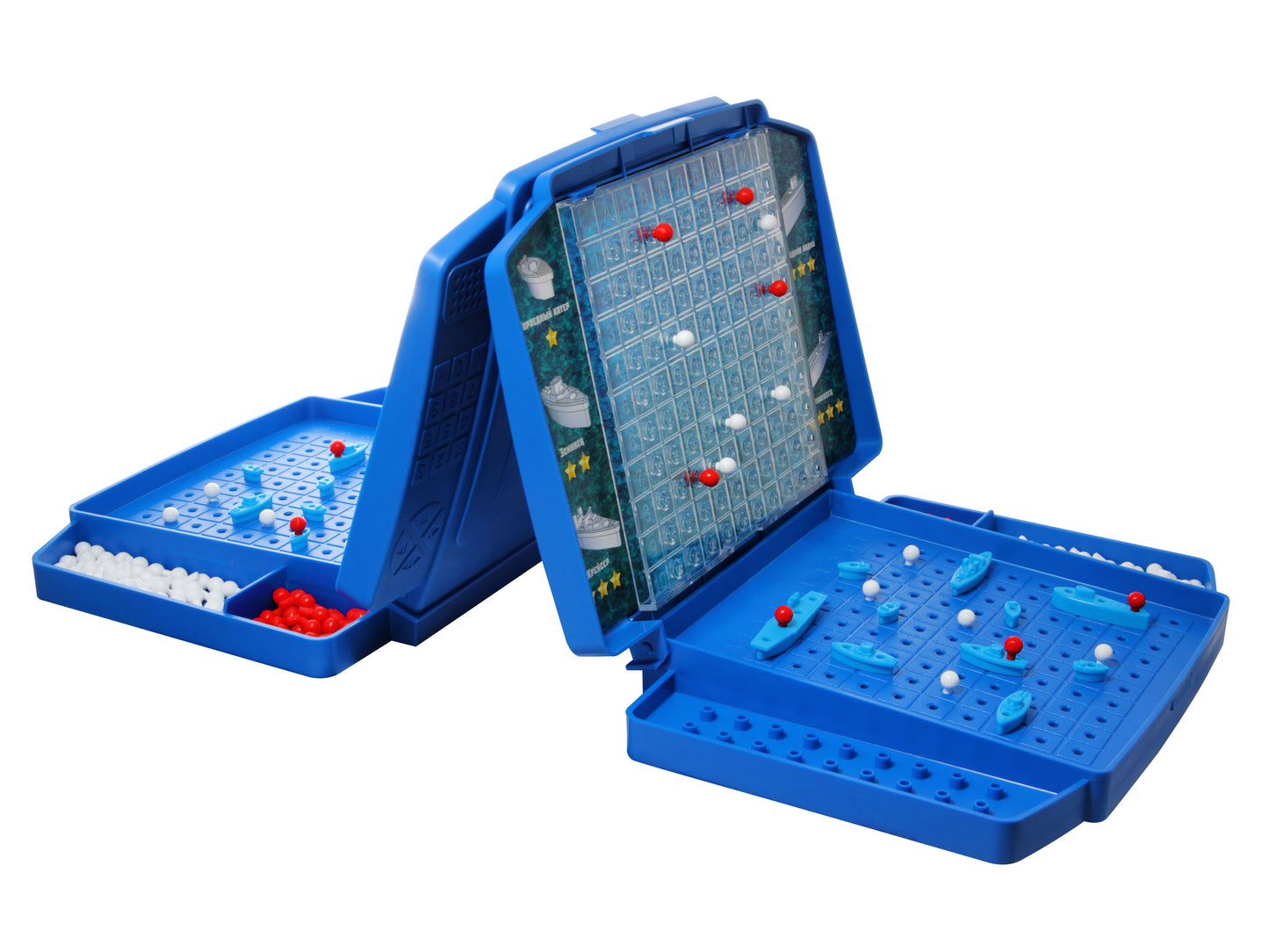 ИГРА НАСТОЛЬНАЯ "МОРСКОЙ БОЙ -1" ЖЕСТКАЯ КОРОБКА в кор 9шт