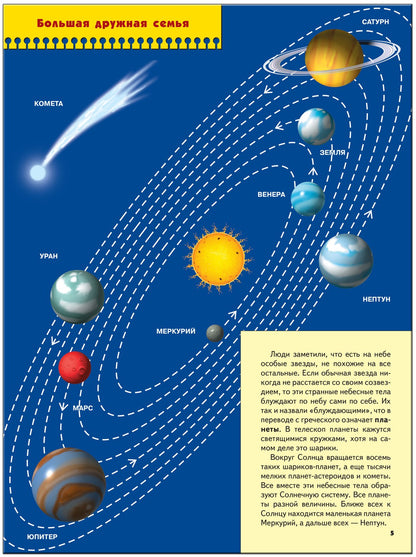ШСГ Пятый год обучения. Малышам о звездах и планетах