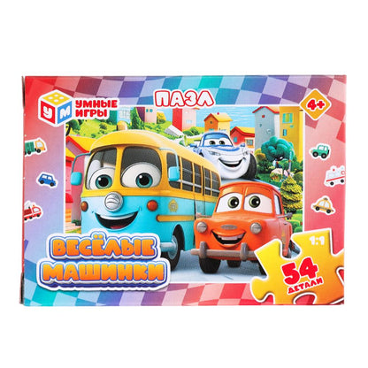 Mix. Пазлы классические в коробке. Passé 54 détails. Умные игры в уп.32шт в кор.8уп